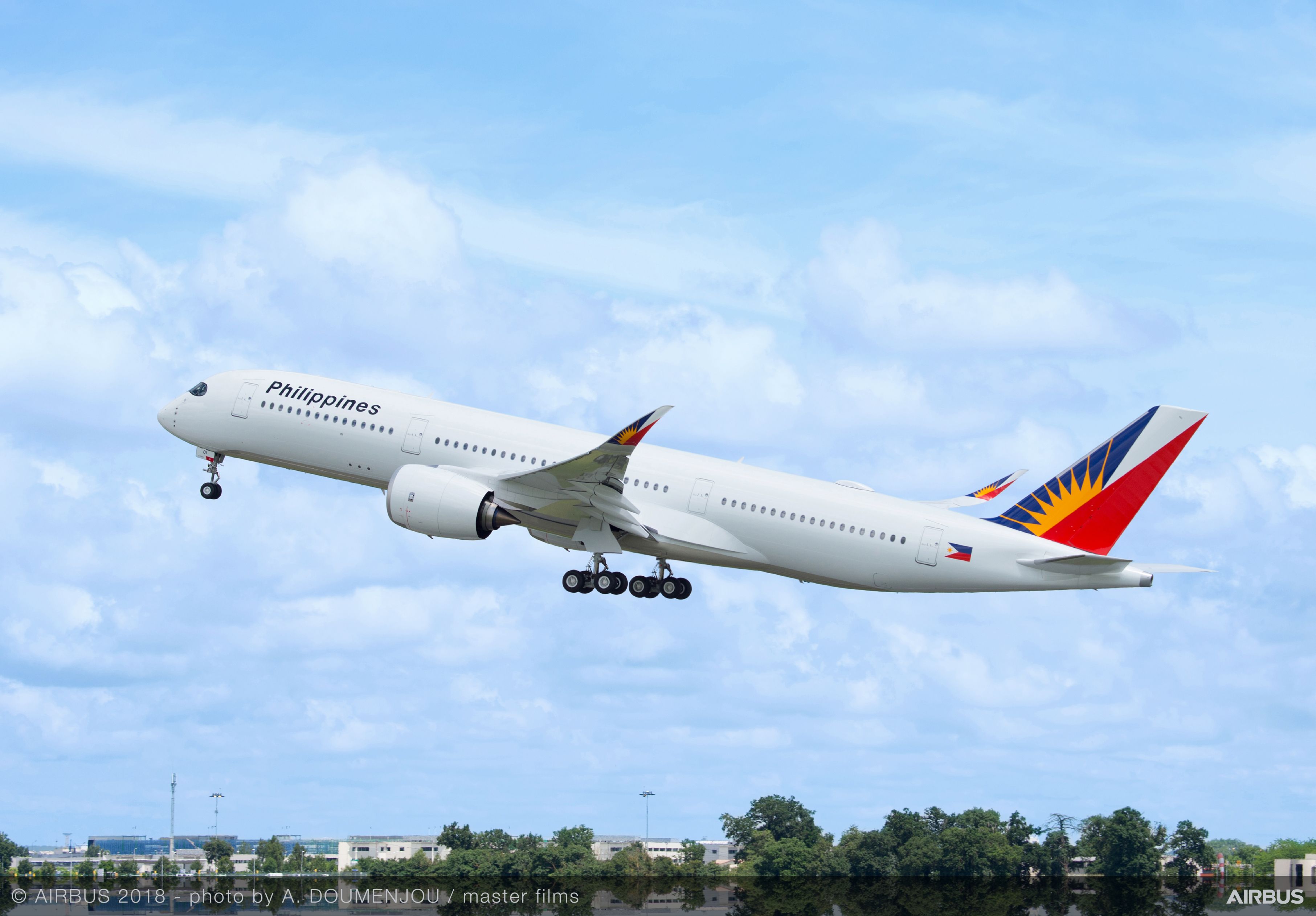 Philippine Airlines recibe su primer Airbus A350 XWB