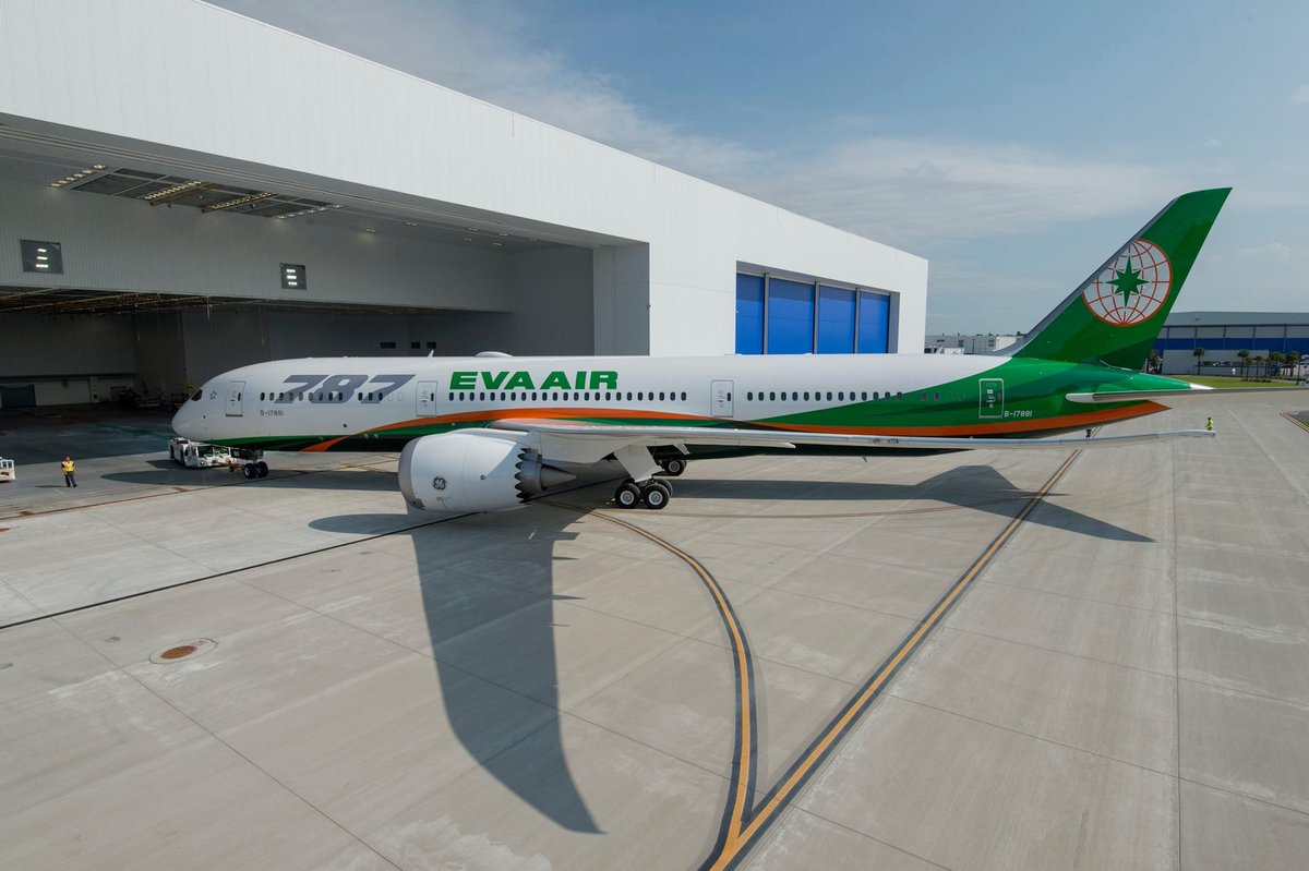 Resultado de imagen para EVA Air Boeing 787-9