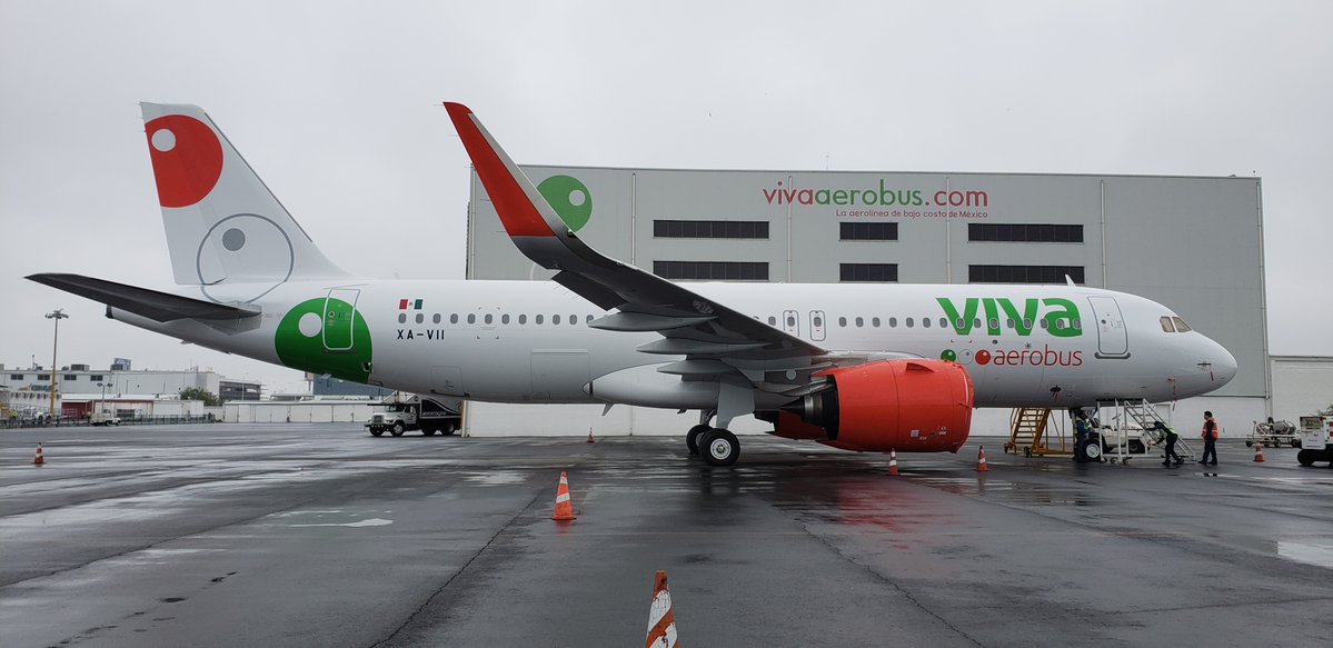 Desde la factoría de Airbus, llega un nuevo A320neo a la flota de Viva