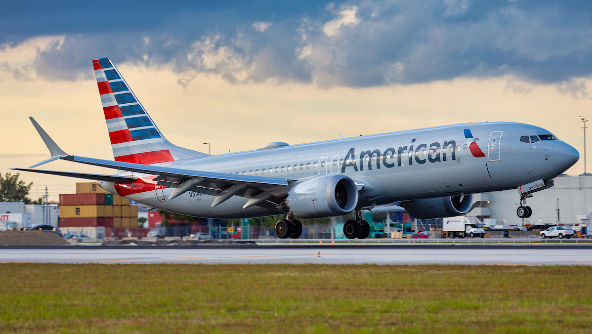 American Airlines espera volver a volar los Boeing 737 MAX en enero del ...