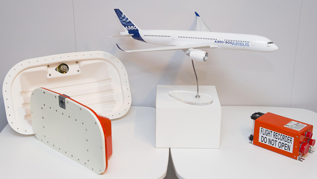 Esta es la grabadora de datos de vuelo desplegable