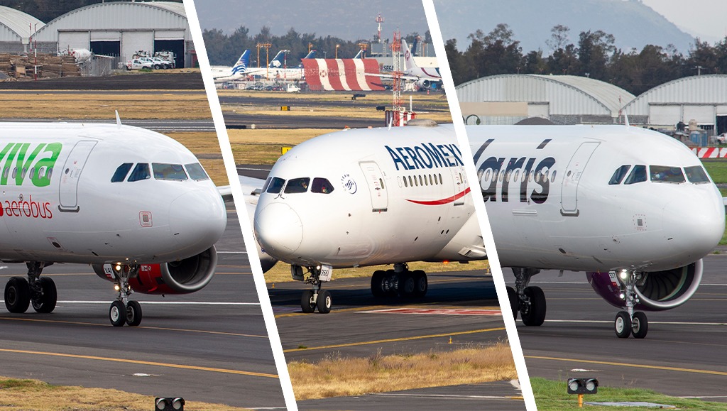 Aerolíneas mexicanas reportan fuerte caída de pasajeros en febrero