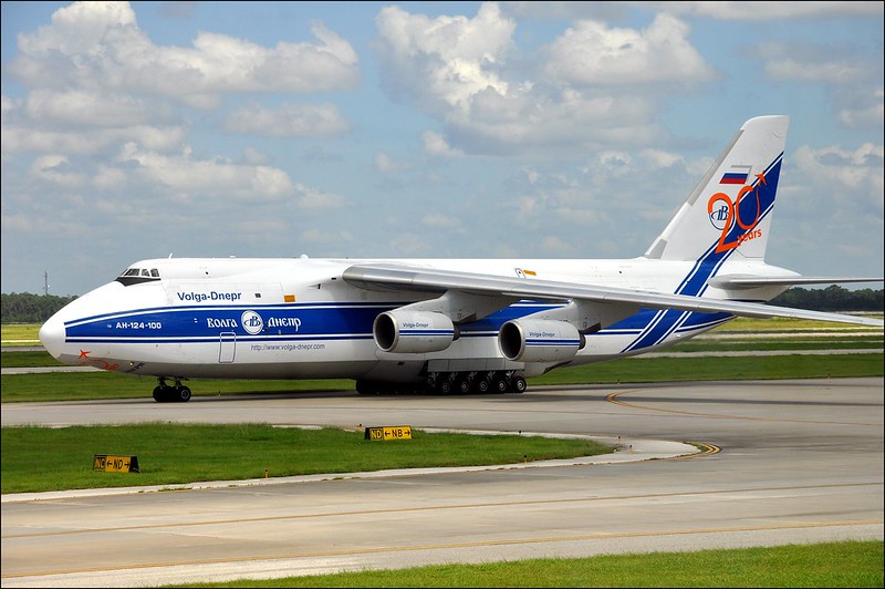 Antonov An-124 captured on Volga-Dnepr in Canada