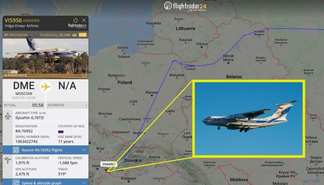 ¿Por qué obtuvo permiso avión ruso de VolgaDnepr sobrevolar Europa?