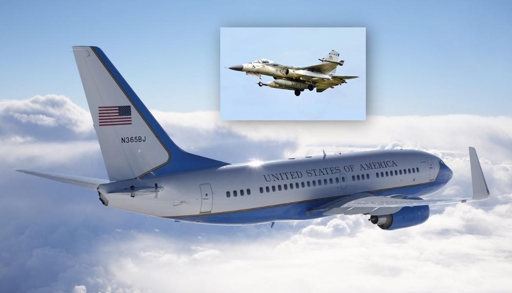 El C-40 Clipper de Nancy Pelosi fue escoltado por cazas taiwaneses